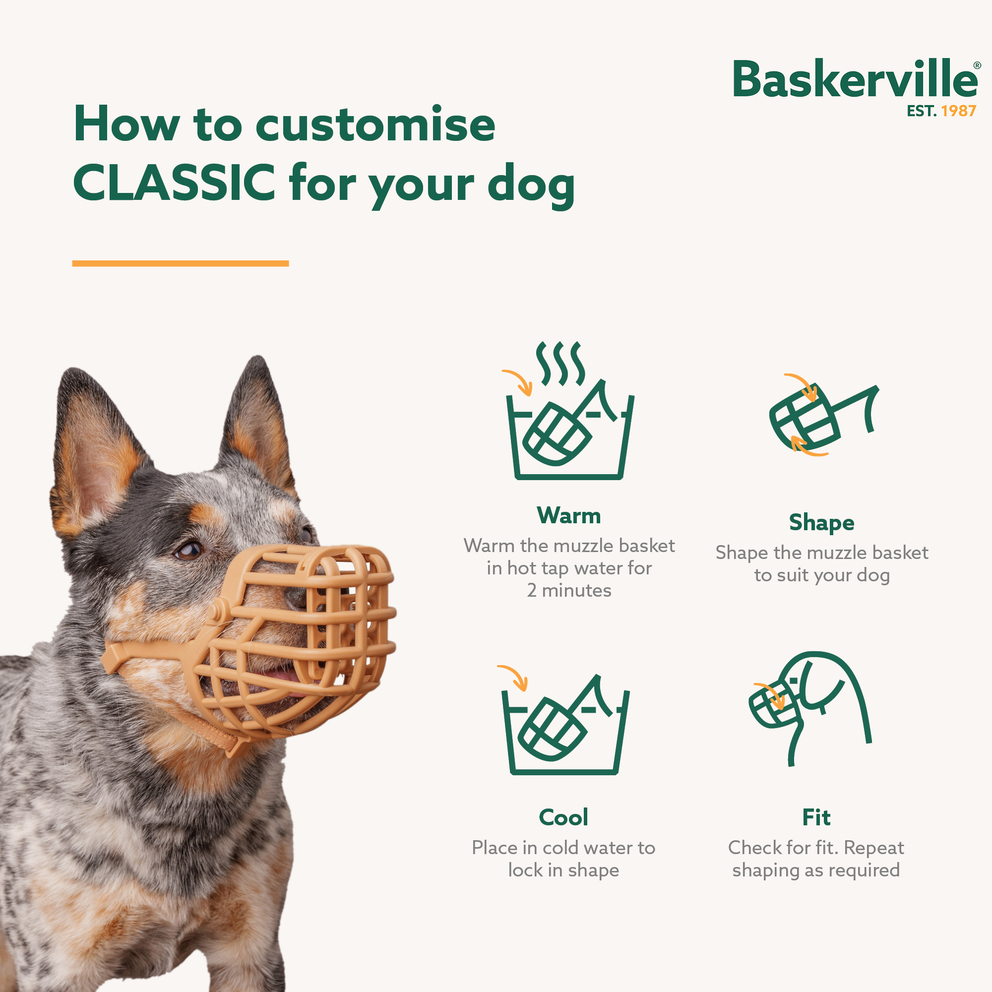Baskerville Classic Muzzle Muilkorf