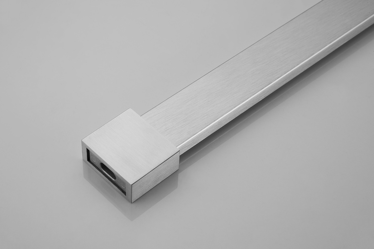 Saniclear Modern klemmen   stabilisatiestang 100cm RVS