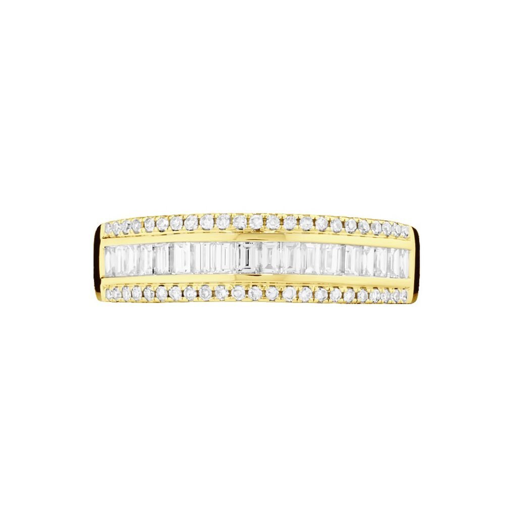 Bague Eugenie Or Jaune Diamant