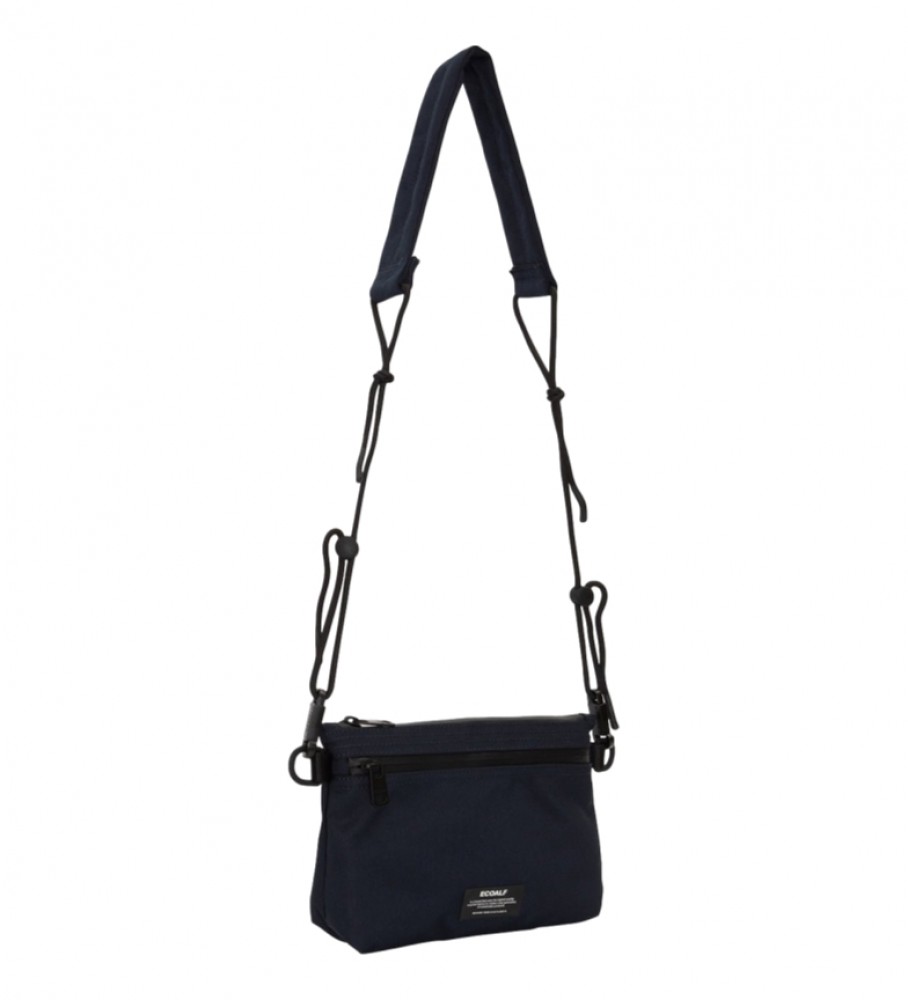Bolsa ECOALF Navy Lupitaalf com zíper duplo