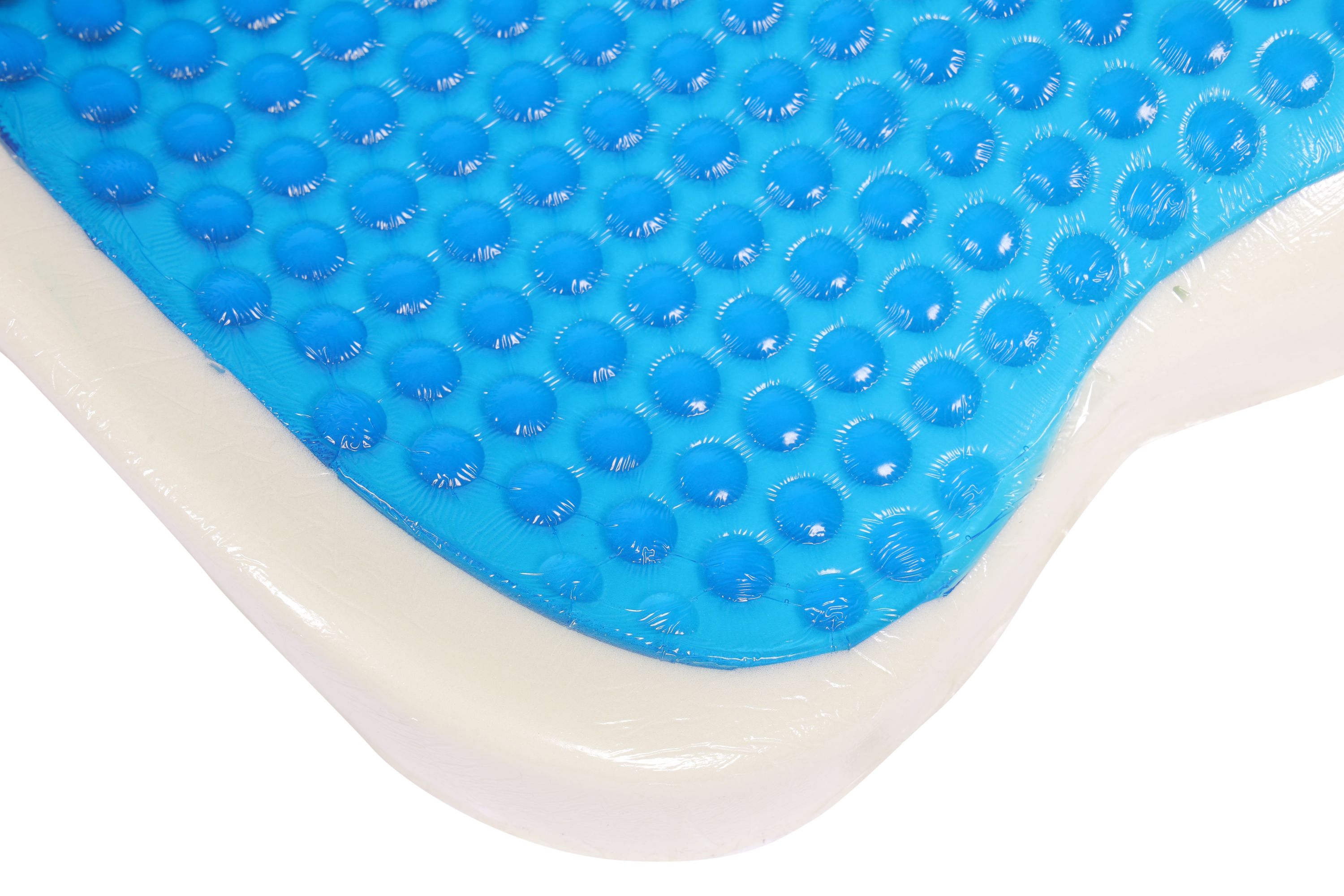 Orthopädisches Sitzkissen mit Gel schwarz