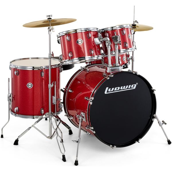 Ludwig Accent Drive 5pc Red