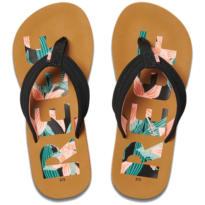 Reef Little Ahi Hibiscus Teenslippers Junior