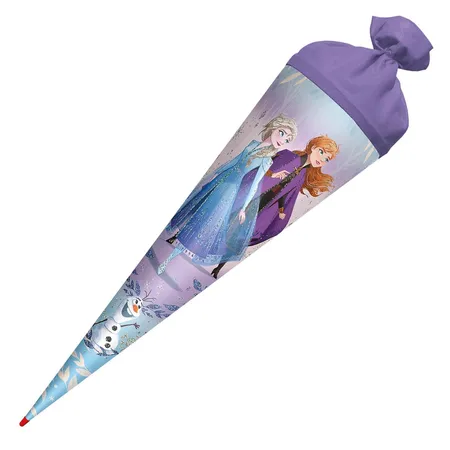 Roth Schultüte Disney Frozen Eiskönigin mit Glitzer, 70 cm, rund
