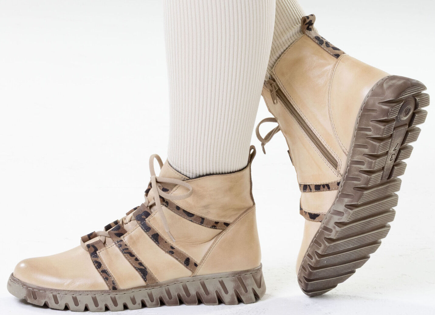 Gemini, trendige Damen-Stiefeletten, Winterschuhe, Weite G, mit herausnehmbarem Fussbett