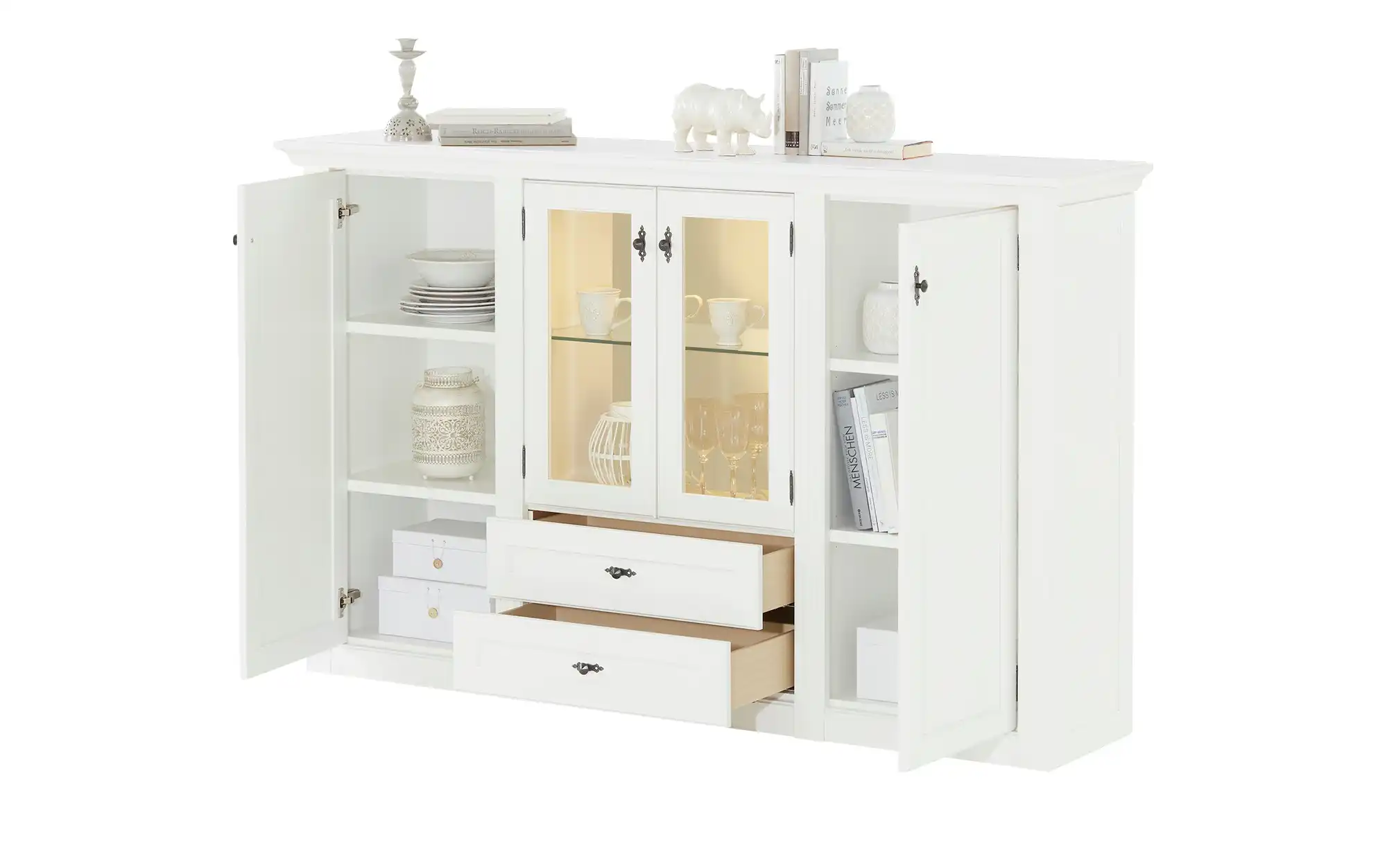 maison bleue Highboard Petit Chalet