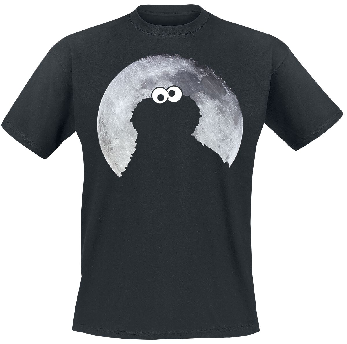 Cookie Monster - Moonnight  | Sesame Street T-Shirt Manches courtes