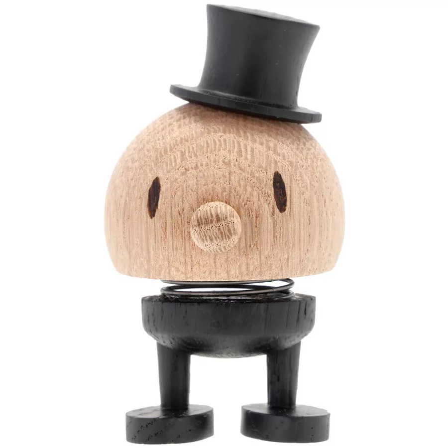 Hoptimist Dekofigur Groom S 8,4 cm schwarz