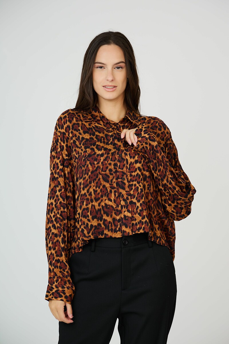ATÉ BREVE<br>Blusa com decote em V