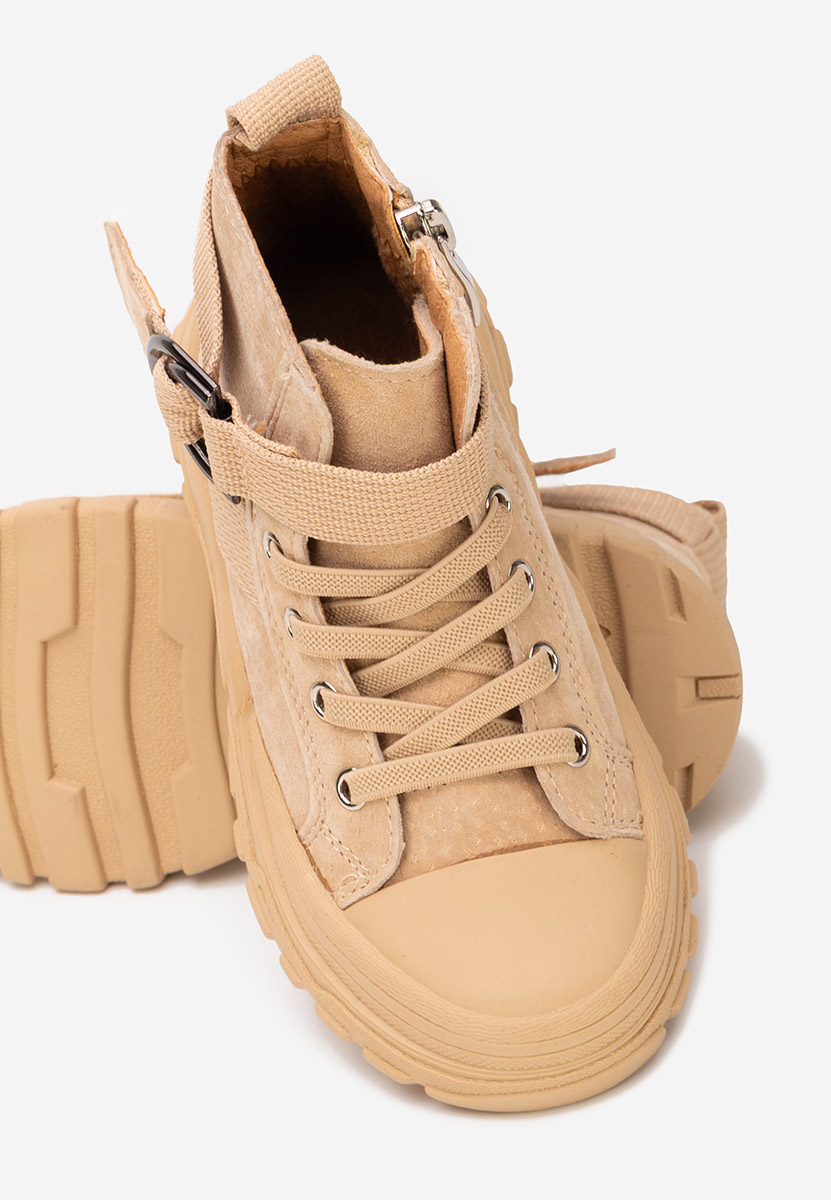 Bottines filles beige Michelia