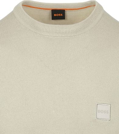 BOSS Pullover Kanovano Greige 50527583-271 kopen
