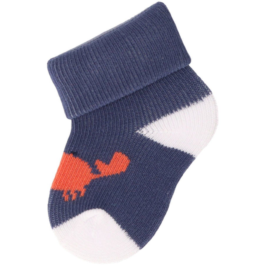 Sterntaler Erstlingssocken 3er Fische blau