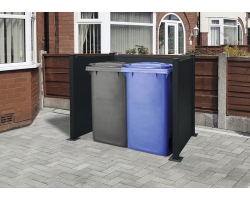 Bakbehuizing, bakombouw | Aluminium 150 x 100 cm antraciet