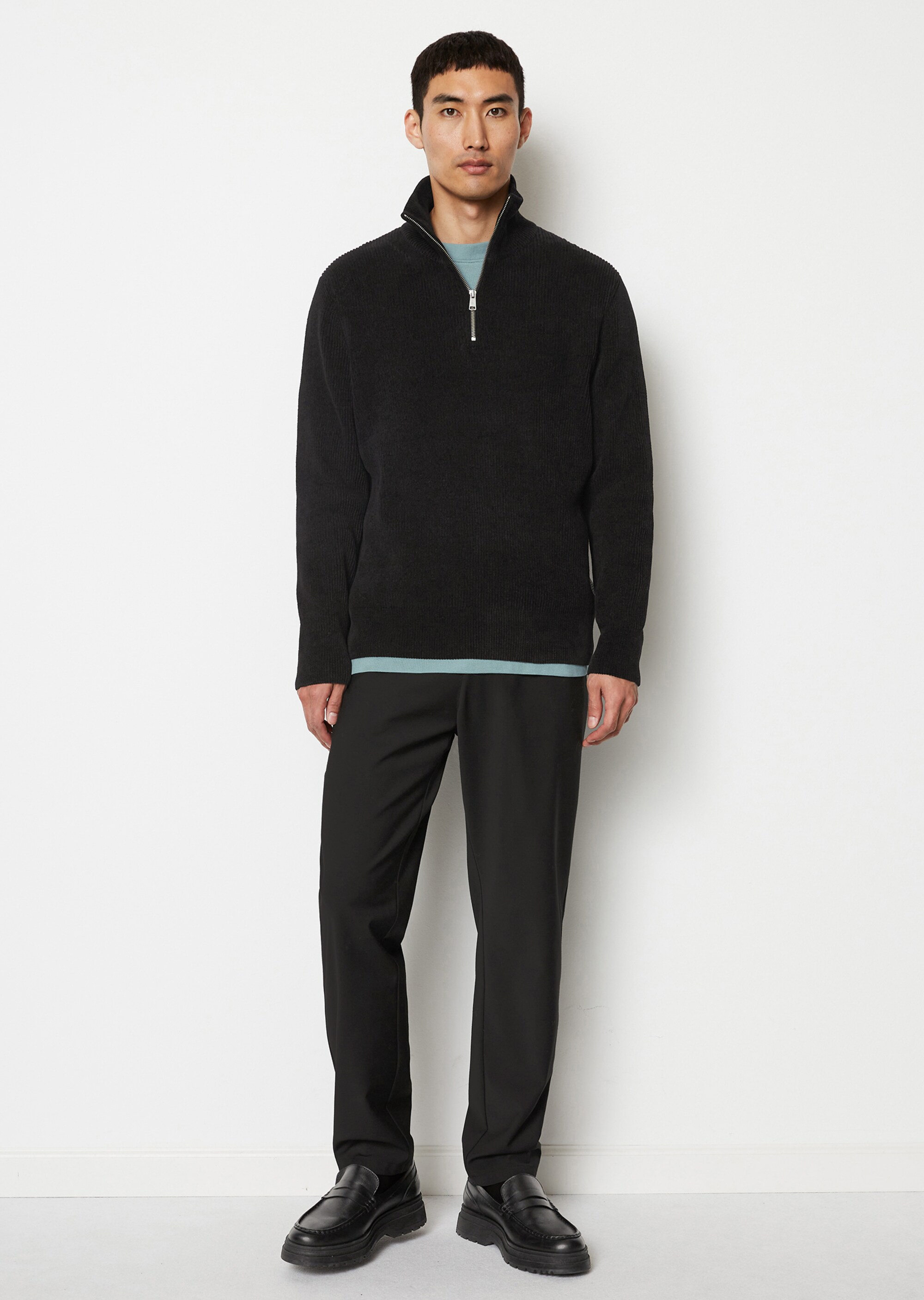 Troyer relaxed aus softem Organic-Cotton-Chenille