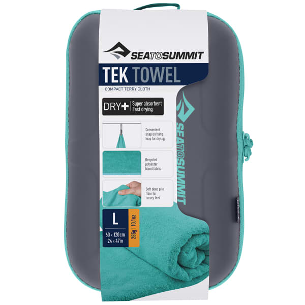 Serviette de voyage SEA TO SUMMIT TEK TOWEL BOUCLETTE L BALTIC