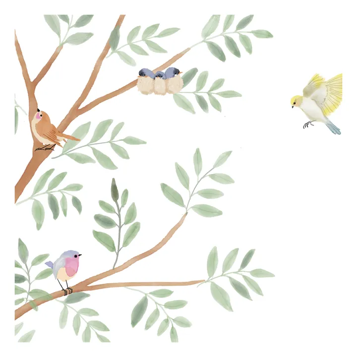MIMI'lou Sticker Géant  Arbre de  Printemps