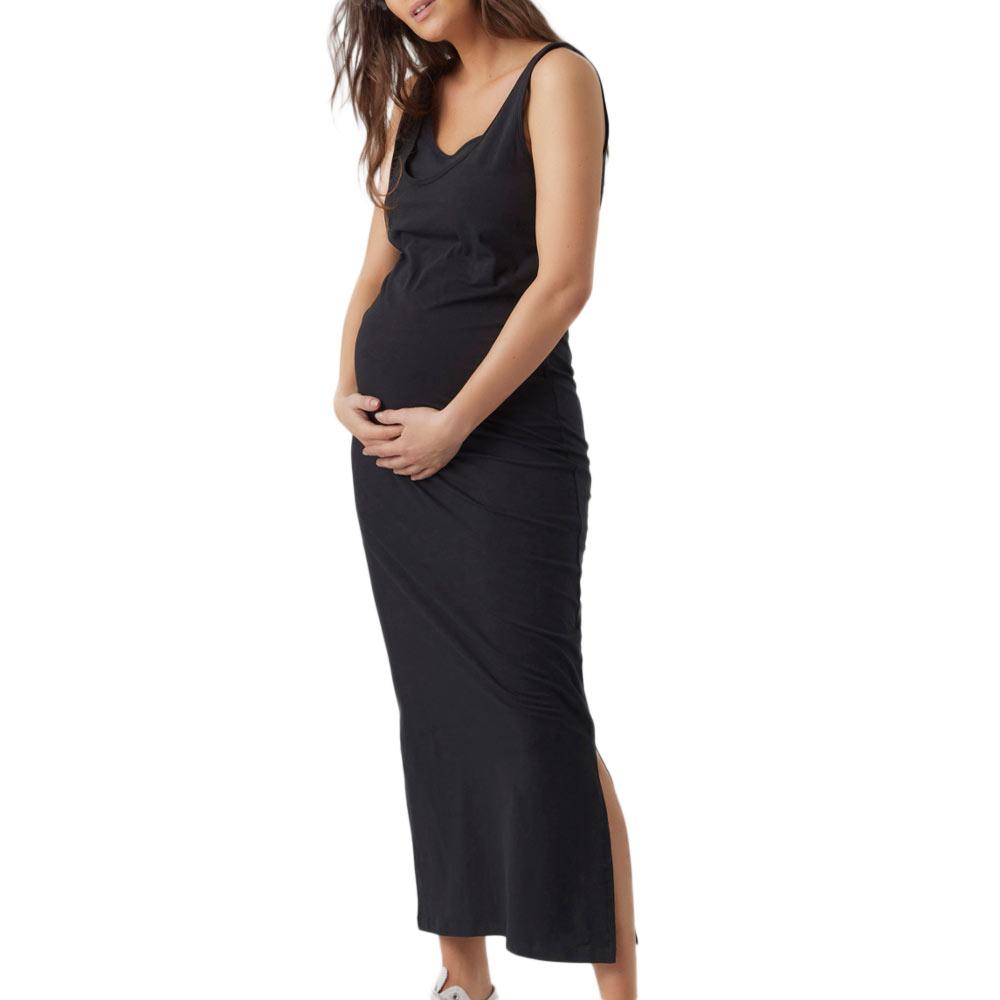 Mamalicious Robe de Grossesse et Allaitement Noire Femme Mamalicious 20017430