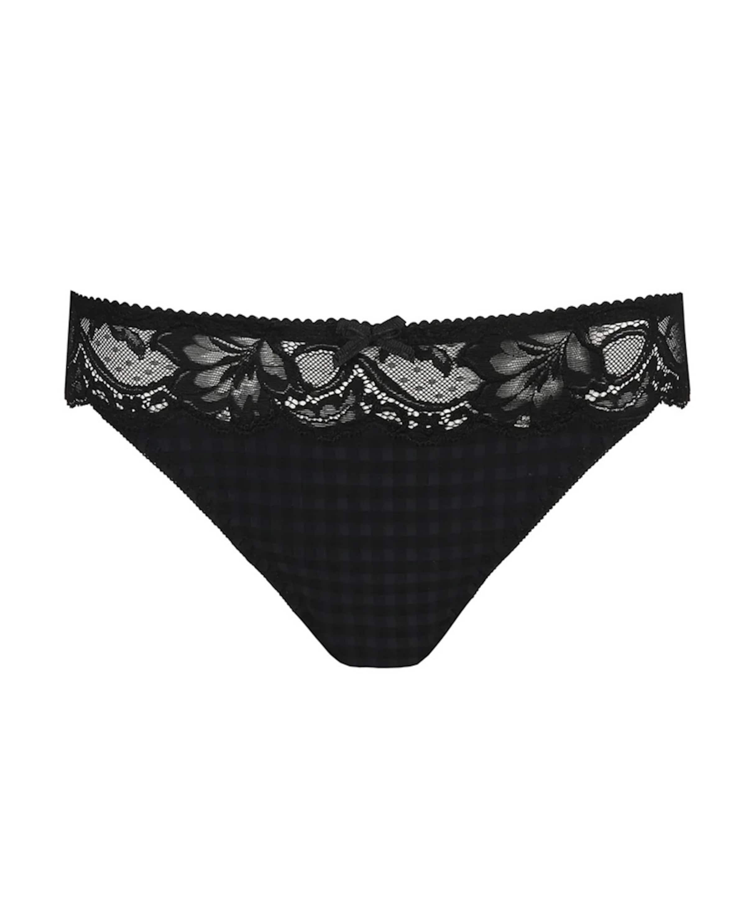 PrimaDonna Dames string zwart