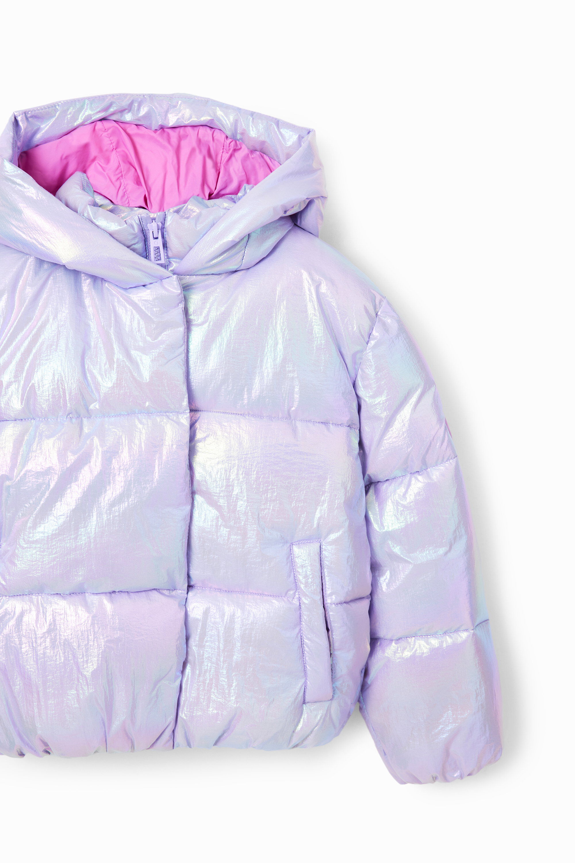 Veste matelassée iridescente