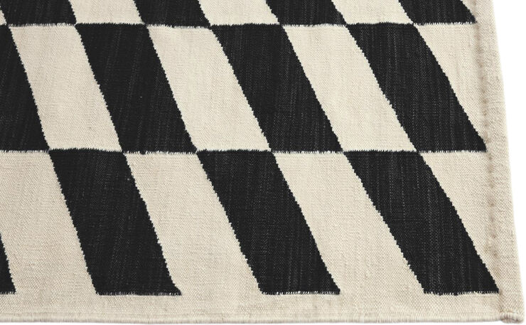 Hay Shift Kelim Rug-W170 x L240-Black