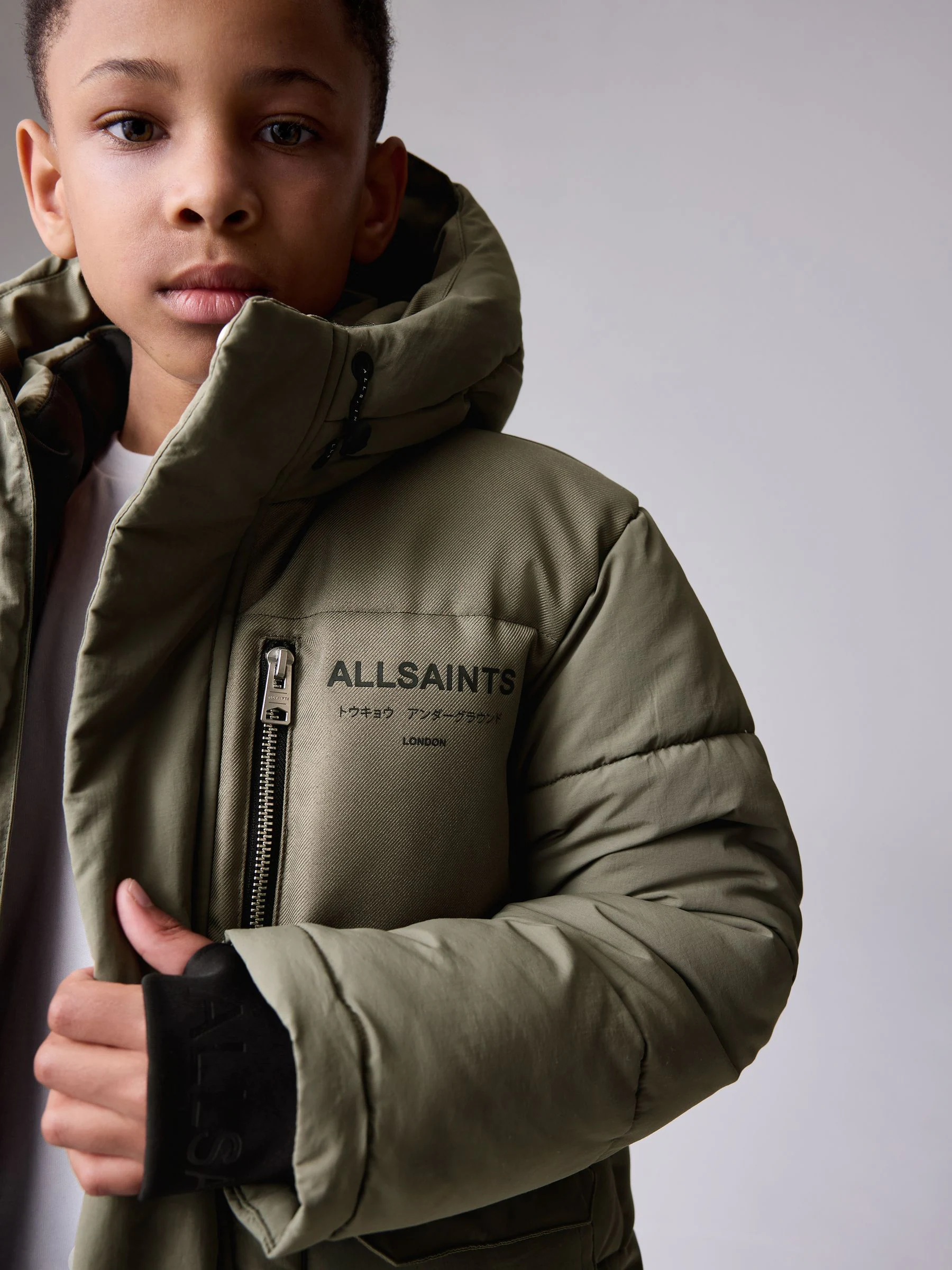 smALLSAINTS Underground gewatteerde parka