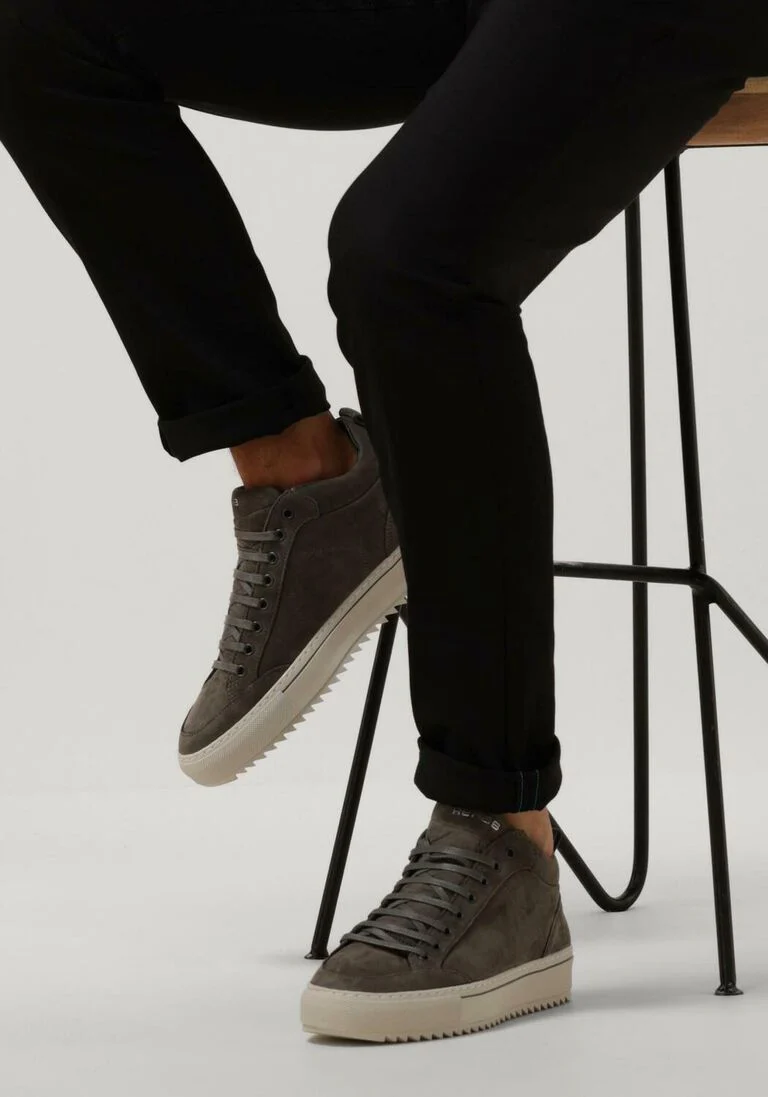 REHAB grijze rehab lage sneakers craig