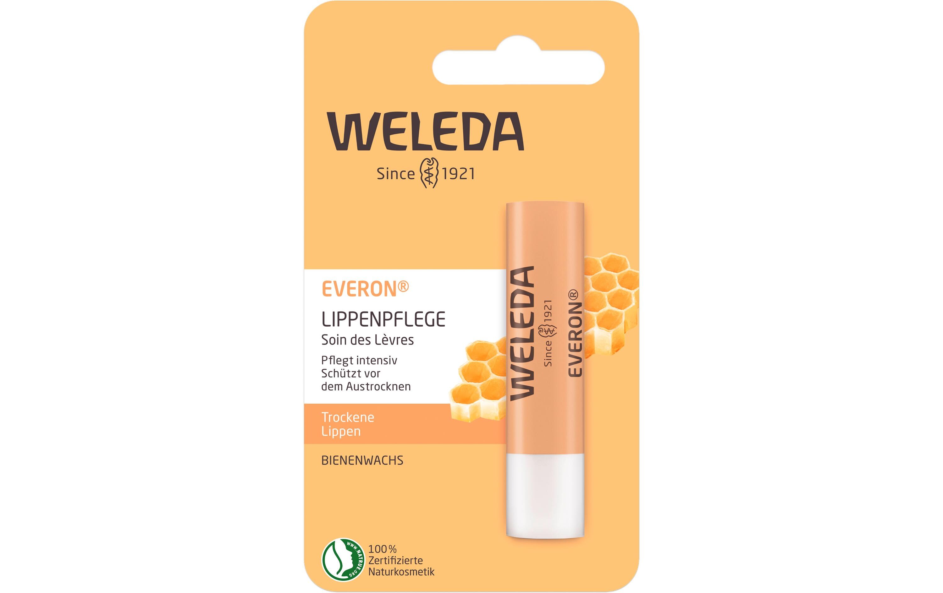 Lippenpflege Everon 4.8 gNatürliche Lippenpflege verleiht weiche und geschmeidige Lippen