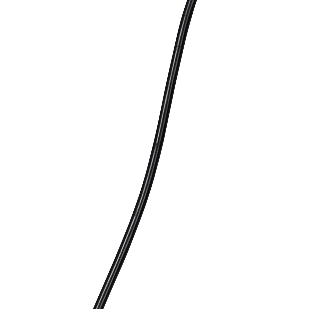 Moderne hanglamp zwart zonder kap - Stenley
