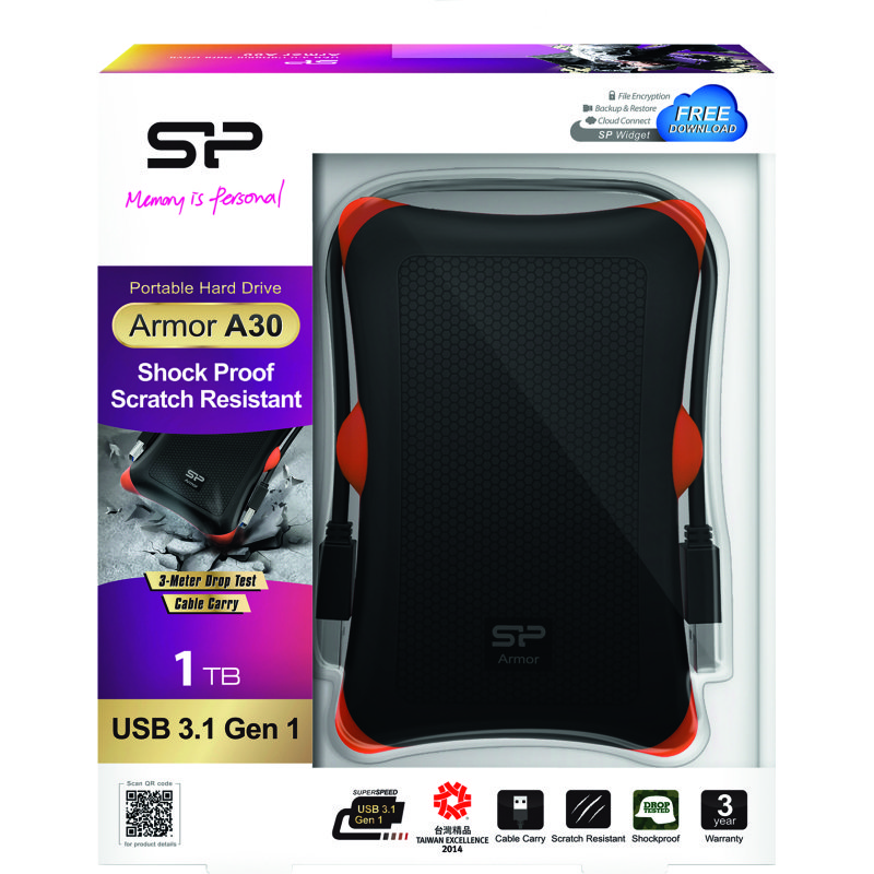 Armor A30 disque dur 1 To Usb 3.1 (Usb-A)