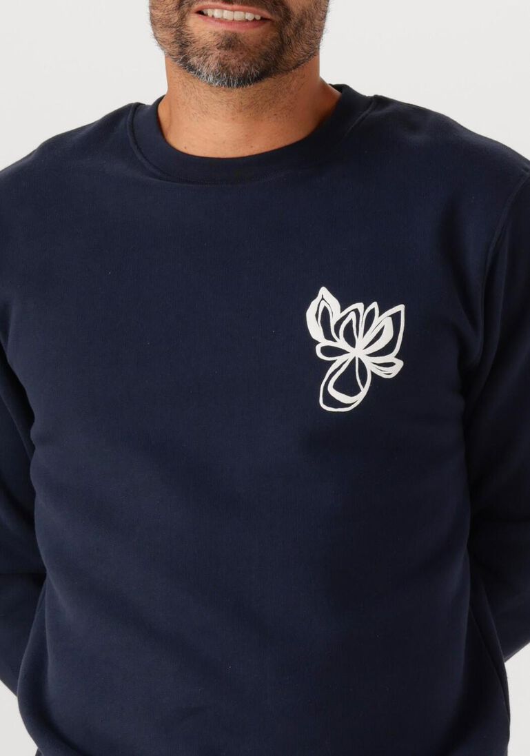 donkerblauwe the goodpeople sweater lito