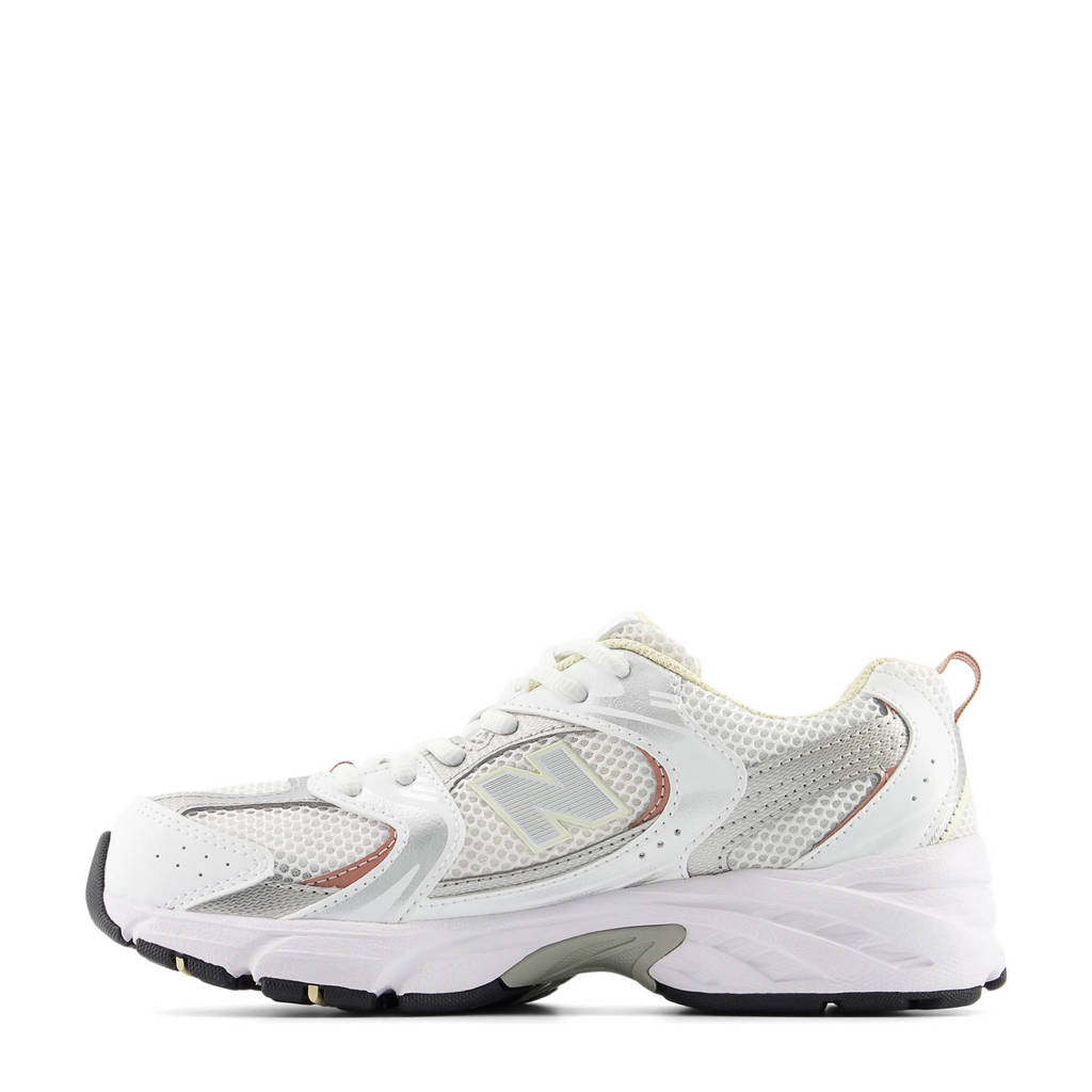 New Balance 530sneakers wit/lichtgeel/zilvergrijs