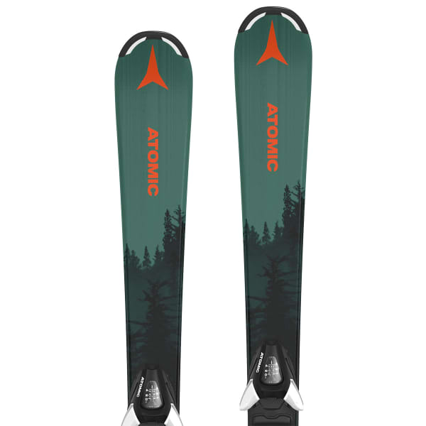 Pack ski ATOMIC MAVERICK JR 100-120 DARK + C 5 GW GREEN/BLACK