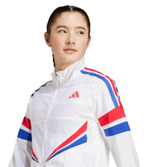 adidas Dame Jakker Adizero Retro Jacket Hvid