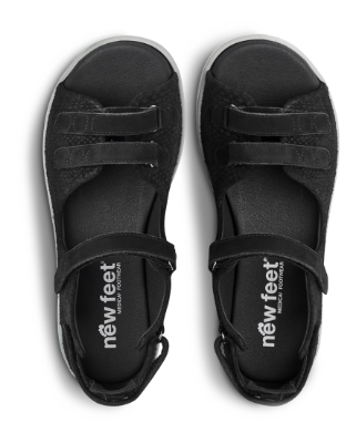 New Feet Damesandal Sort 201-36-1710
