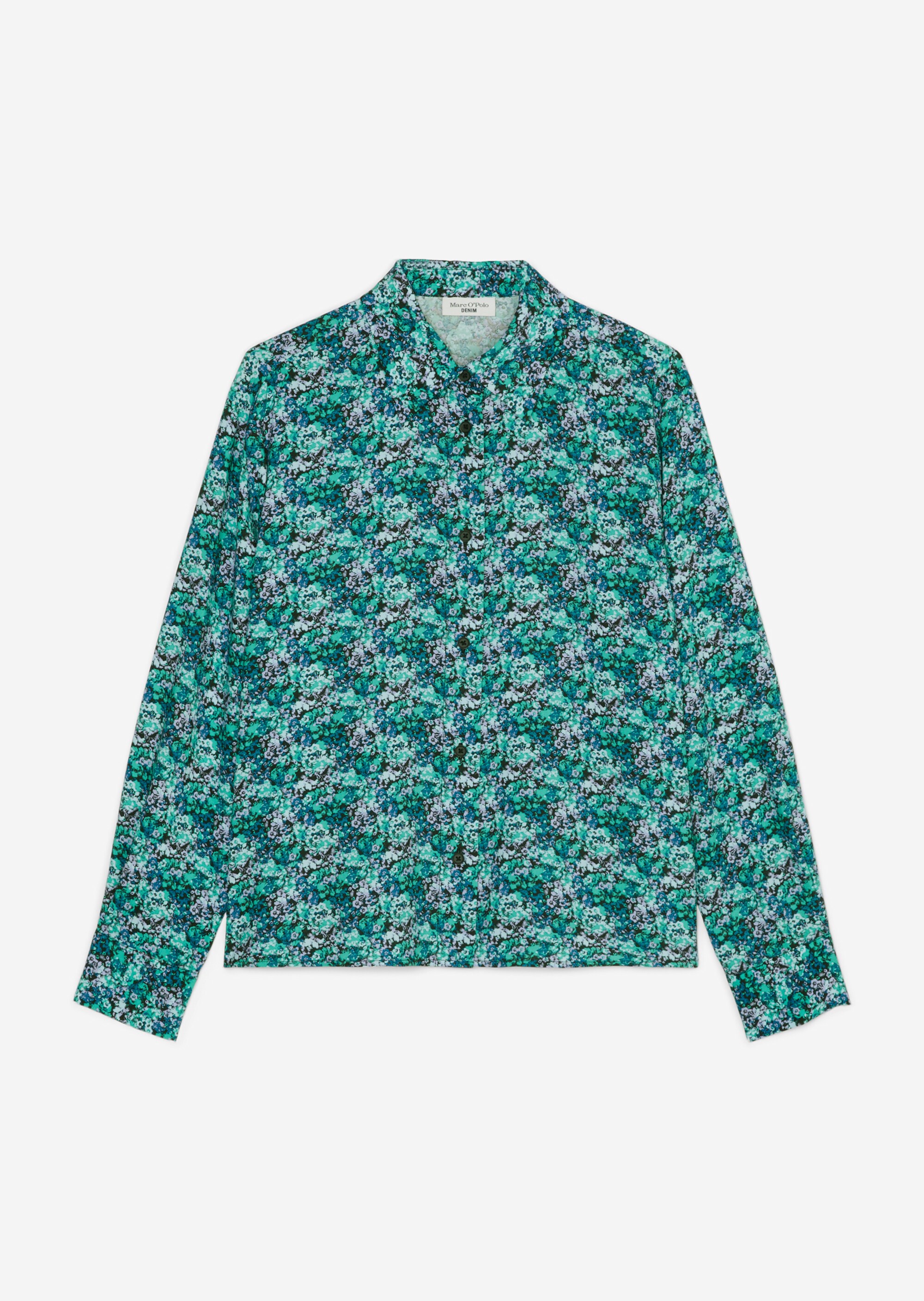 Print-Bluse looseaus LENZING™ ECOVERO™