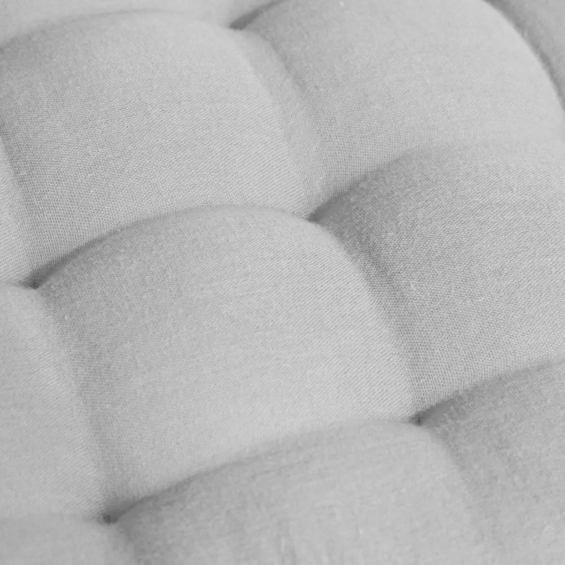Matelas de sol gaze de coton (60 x 120 cm) Gaïa Gris nuage