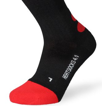 heat sock 4.1 Heizsocken  schwarz  35-38