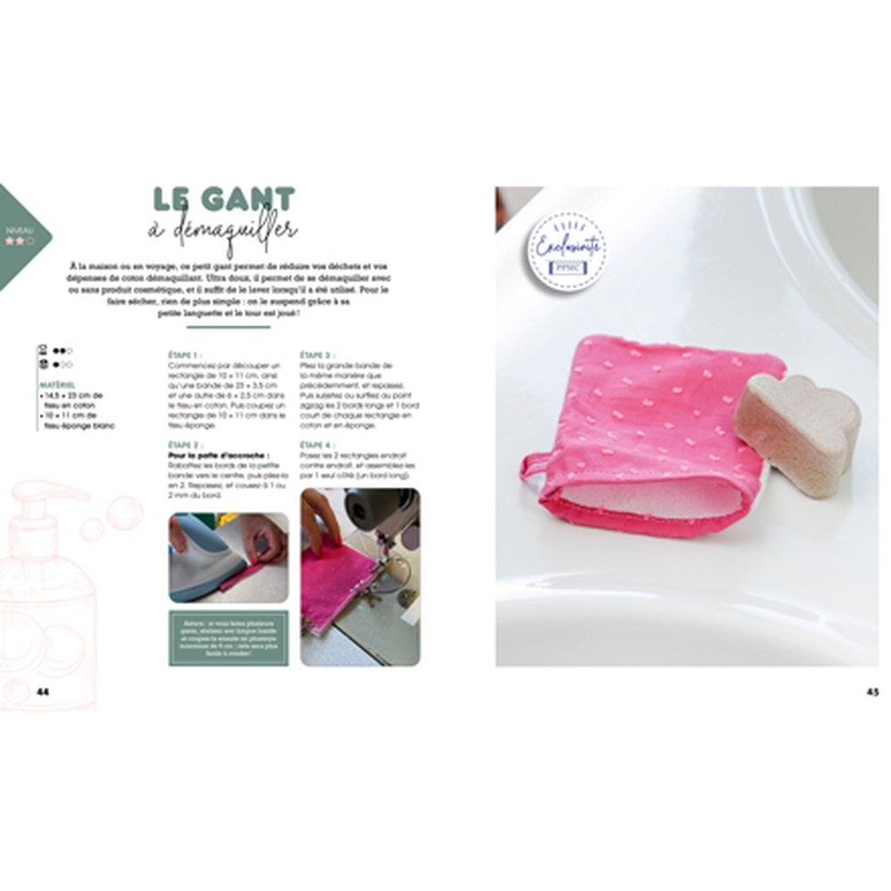 Livre Tuto Couture Zéro Déchet