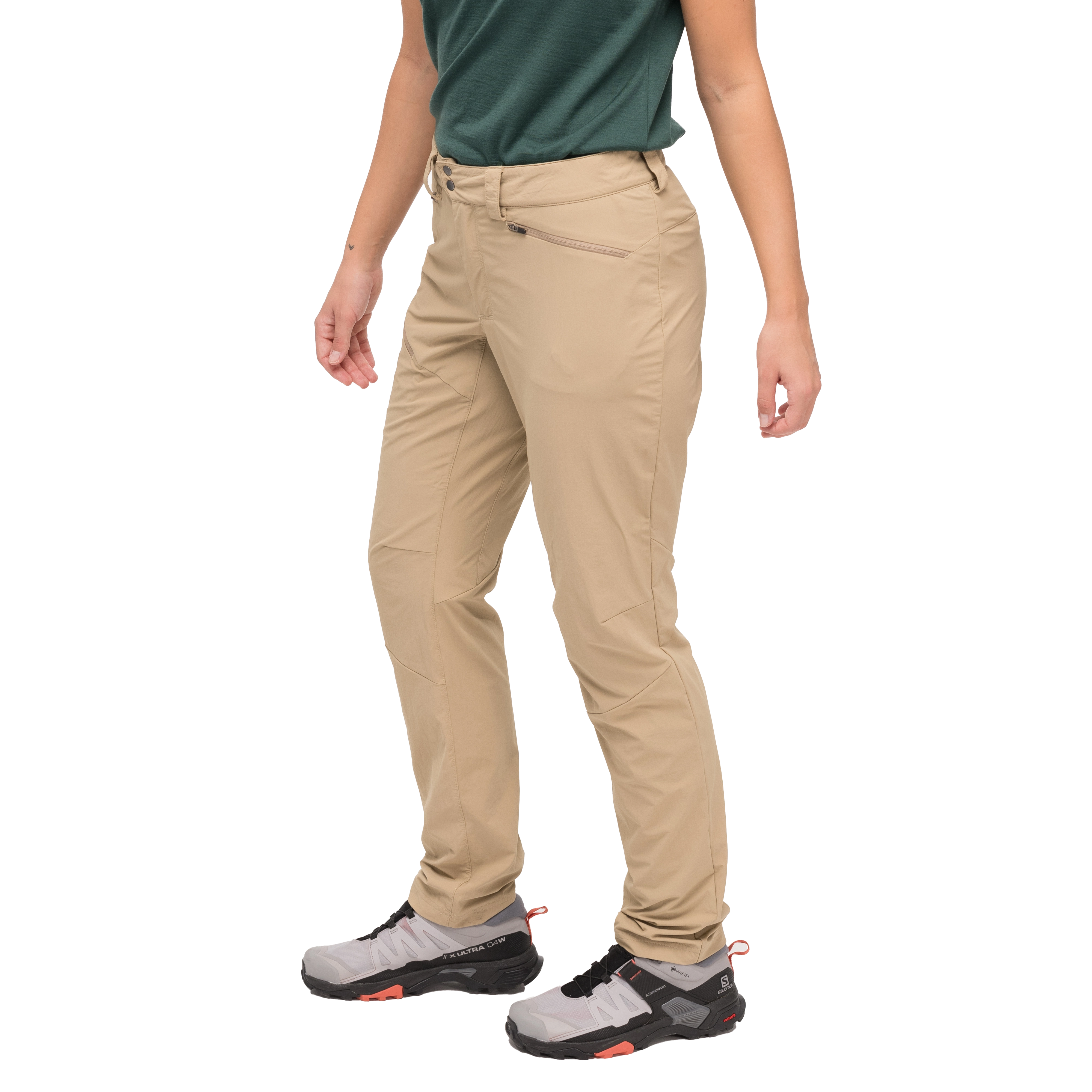 Rabot Light Softshell Pants Women Warm Sand