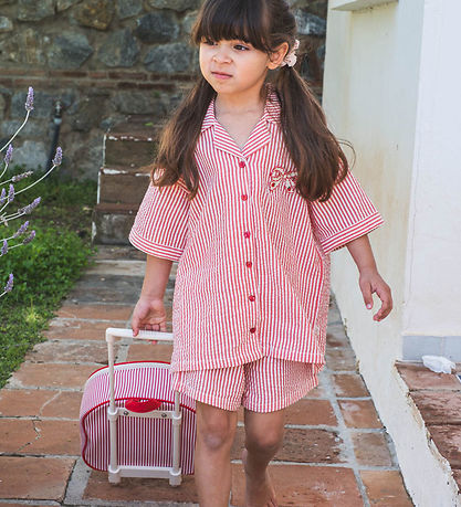 That's Mine Shorts - Isa - Rot Stripe
