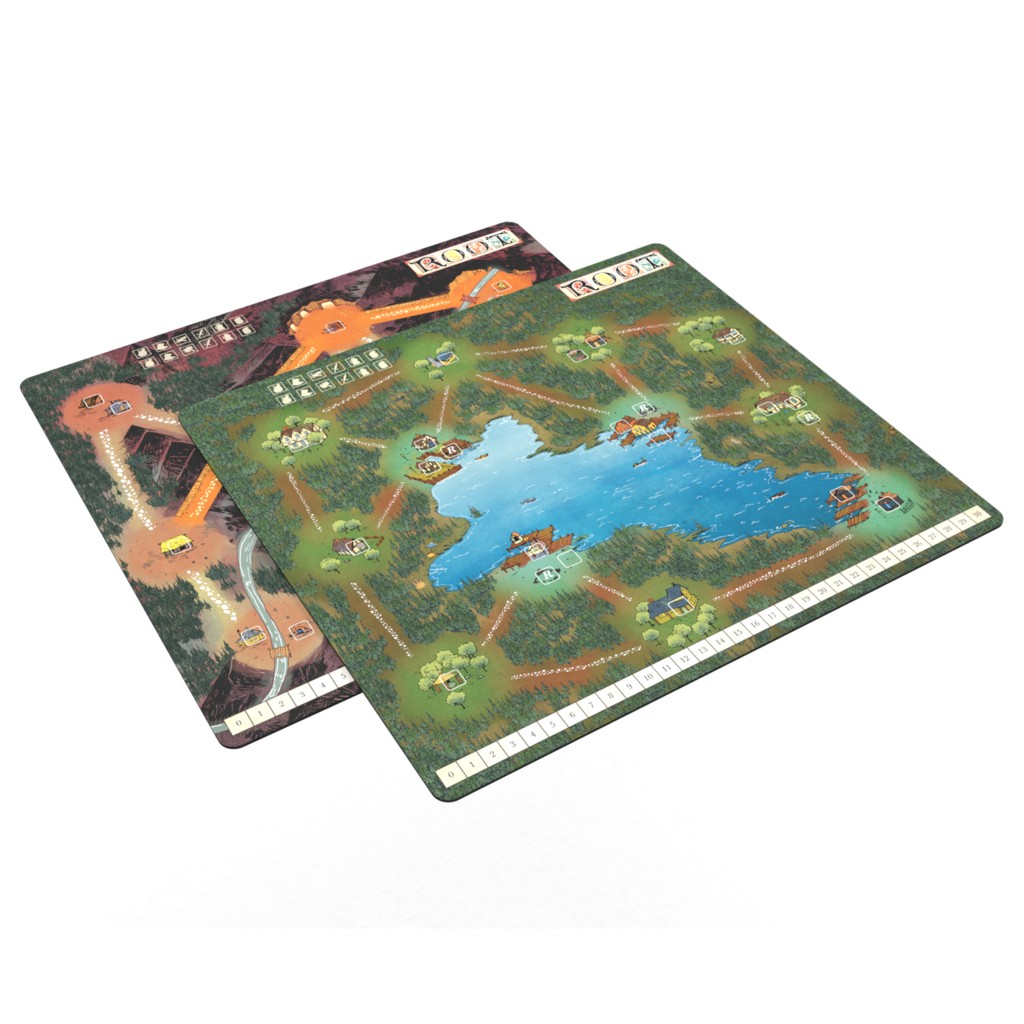 Root : Playmat Mountain-Lake