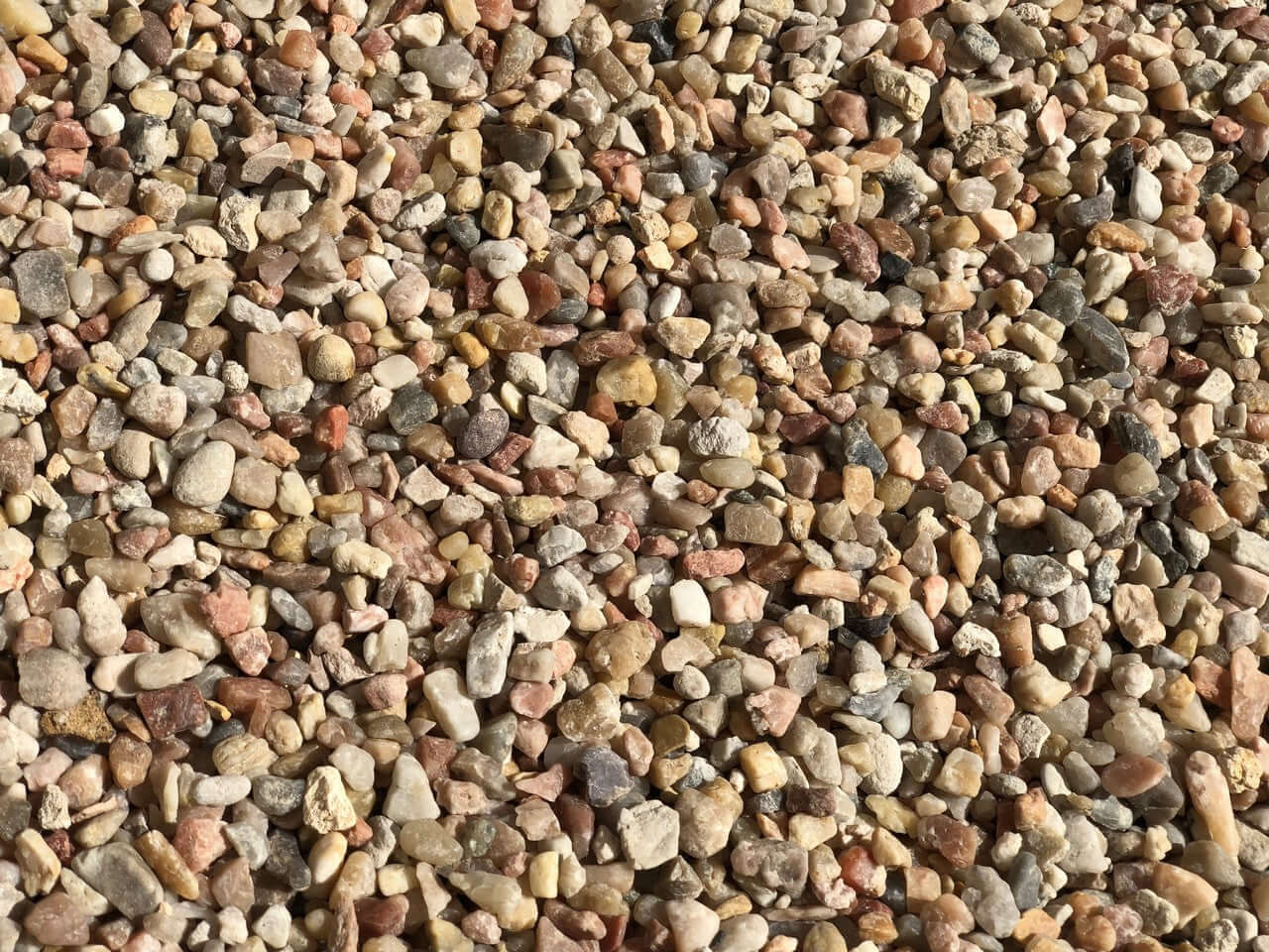 Quartzo multicolorido Vio Habit para aquários / Saco de 20 kg / Fino