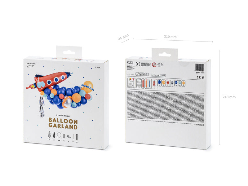 Ballon Slinger Space 15 delig