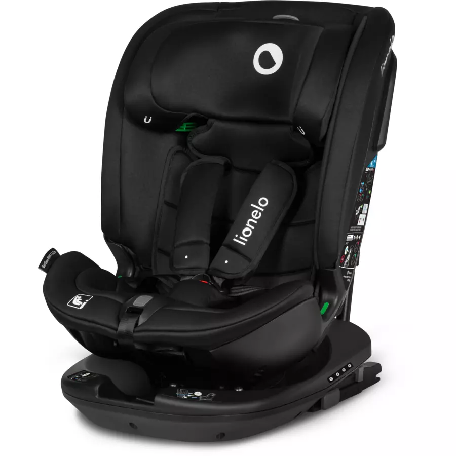 lionelo Reboarder Bastiaan RWF i-Size Black Carbon