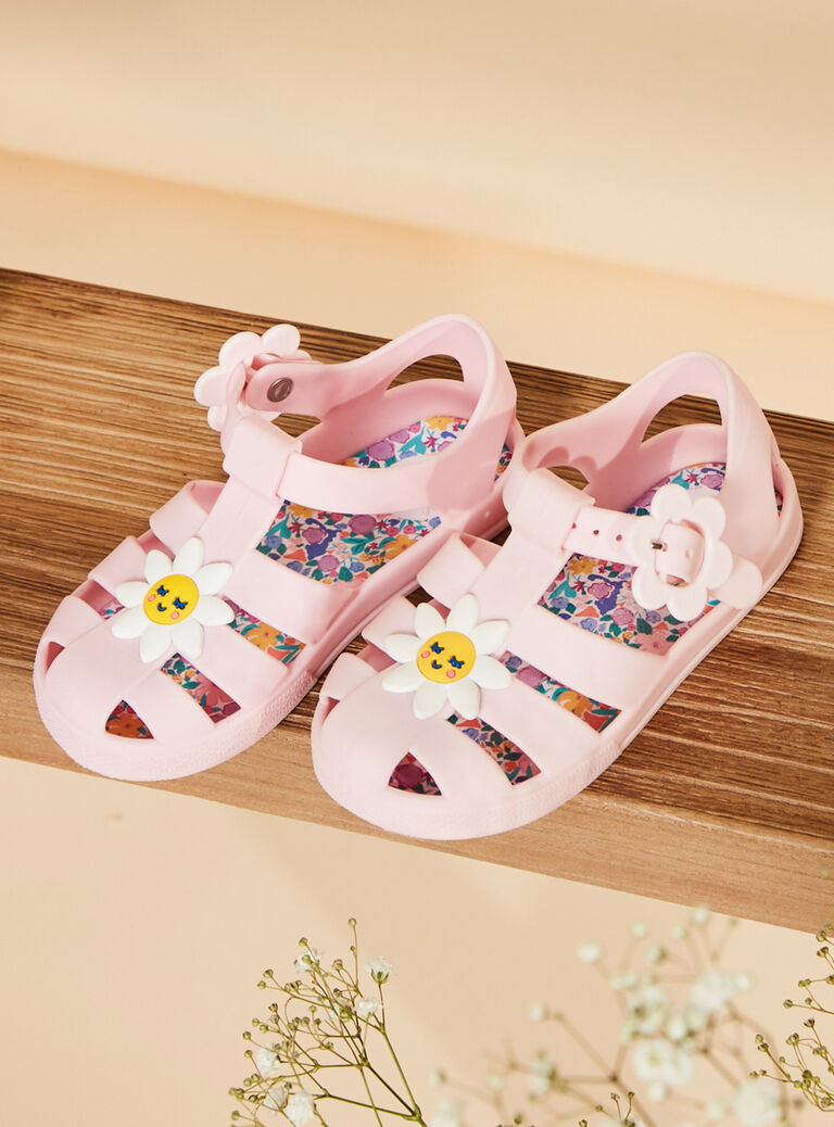 Sandales Rose