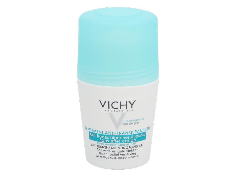 Vichy Deo Roll-on 48H Anti Perspirant 50 ml Mildes Deo für leicht reizbare Haut