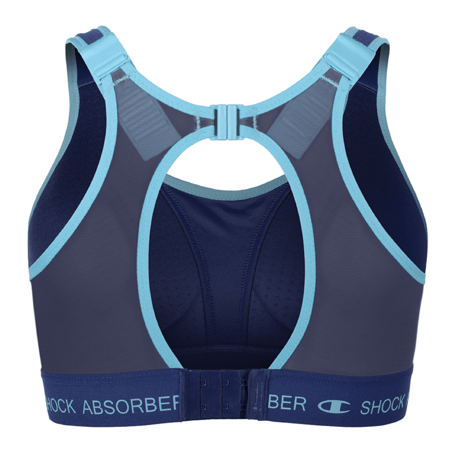 shock absorber ultimate run bra padded 06s7 619 u10057 bs567 sail away navy