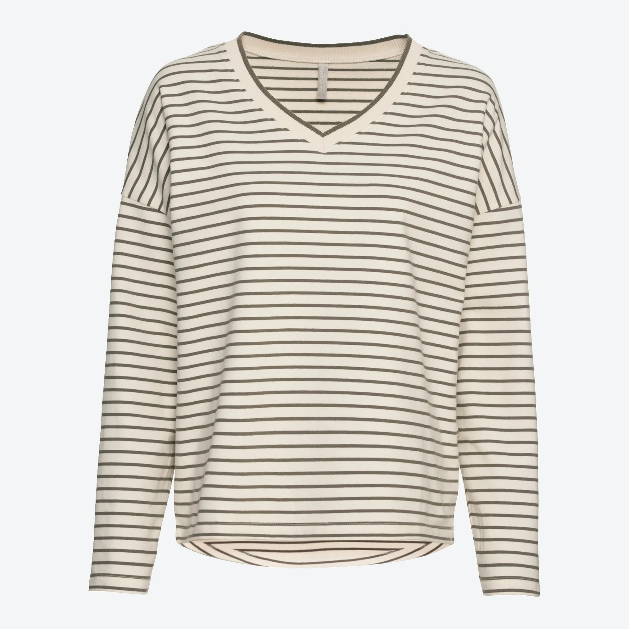 Damen-Sweatshirt mit Streifenmuster