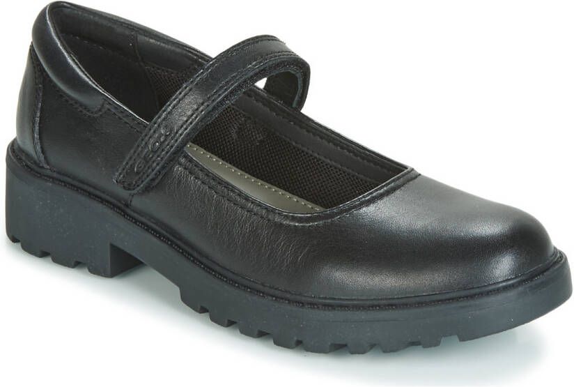 GEOX CASEY MEISJES Veterschoenen ZWART