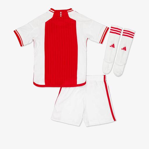 Uniforme do Ajax para jogos em casa, temporada 23/24